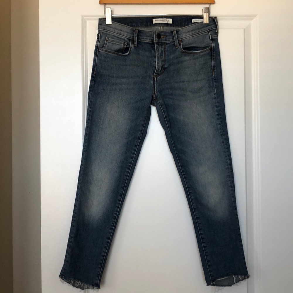 Banana Republic skinny stretch denim. 👖